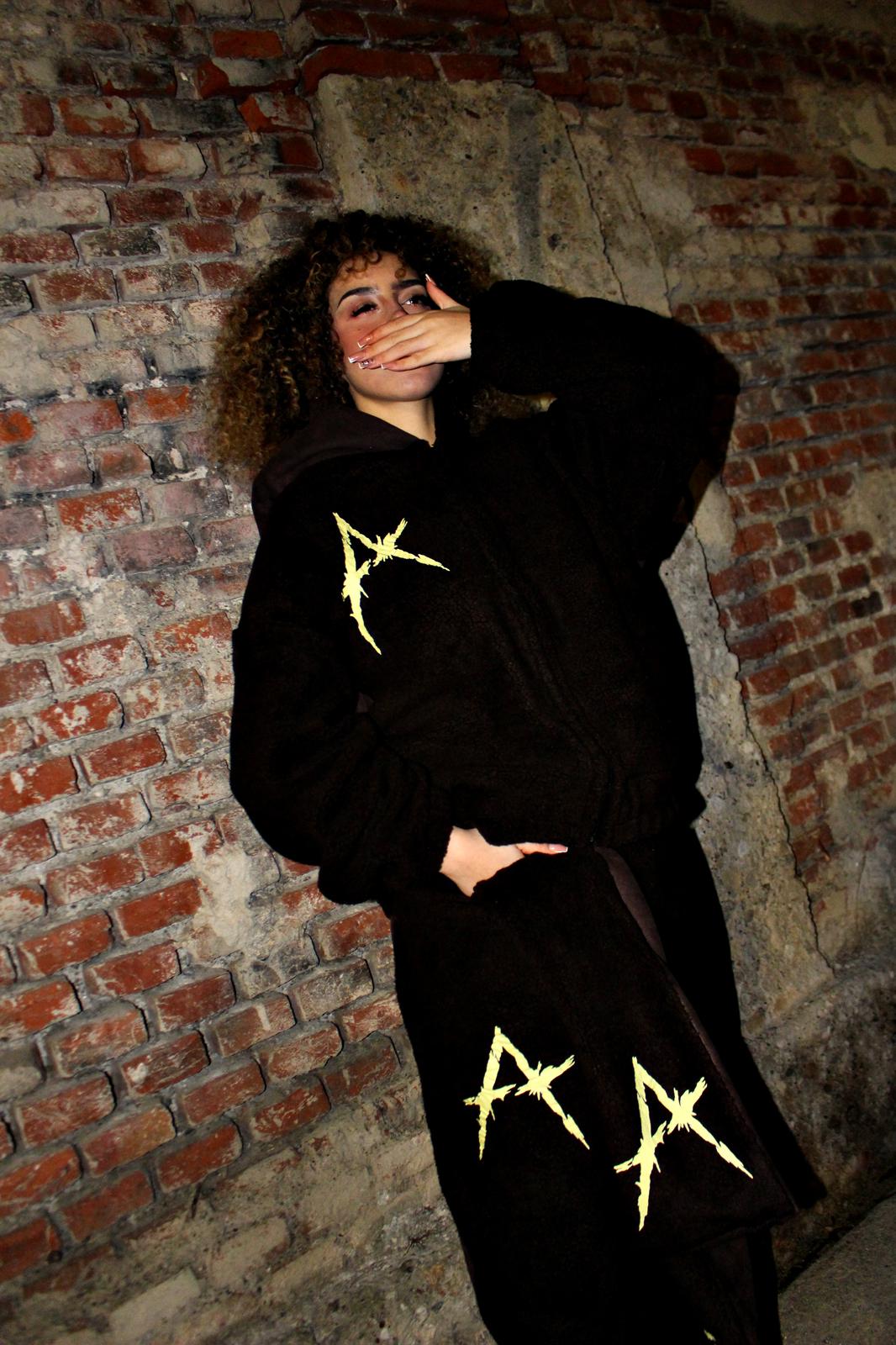 HOODIE ZIP CROP OVRSZ