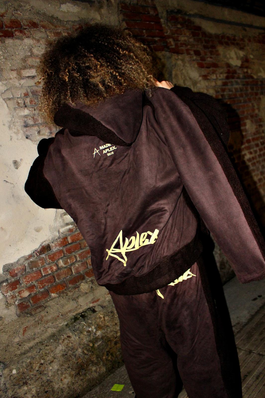 HOODIE ZIP CROP OVRSZ